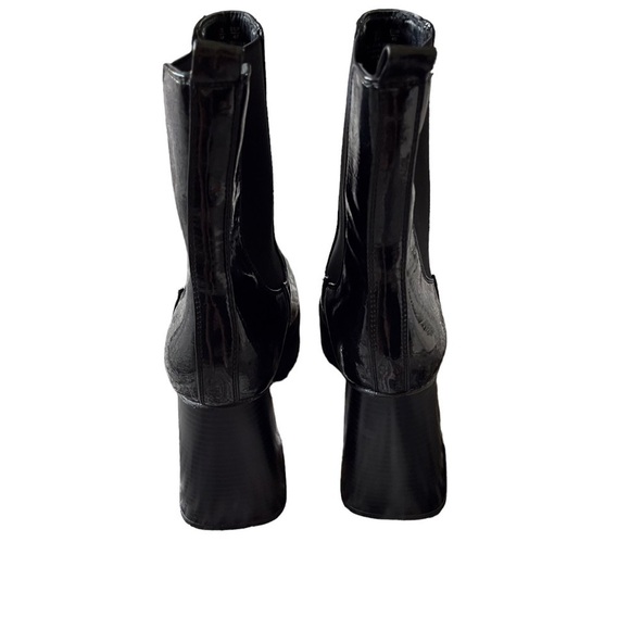 Circus NY Stace High Boot Black Size 9 Platform Block Heel Round Toe - Picture 5 of 11